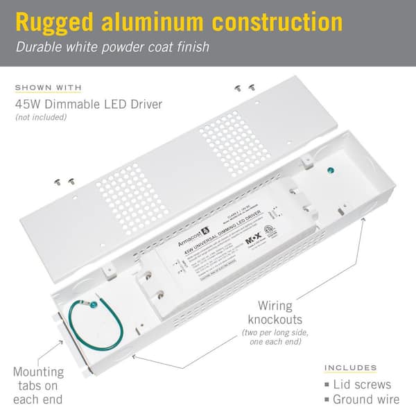 Armacost Lighting Medium Power Supply Enclosure 970002N - The Home