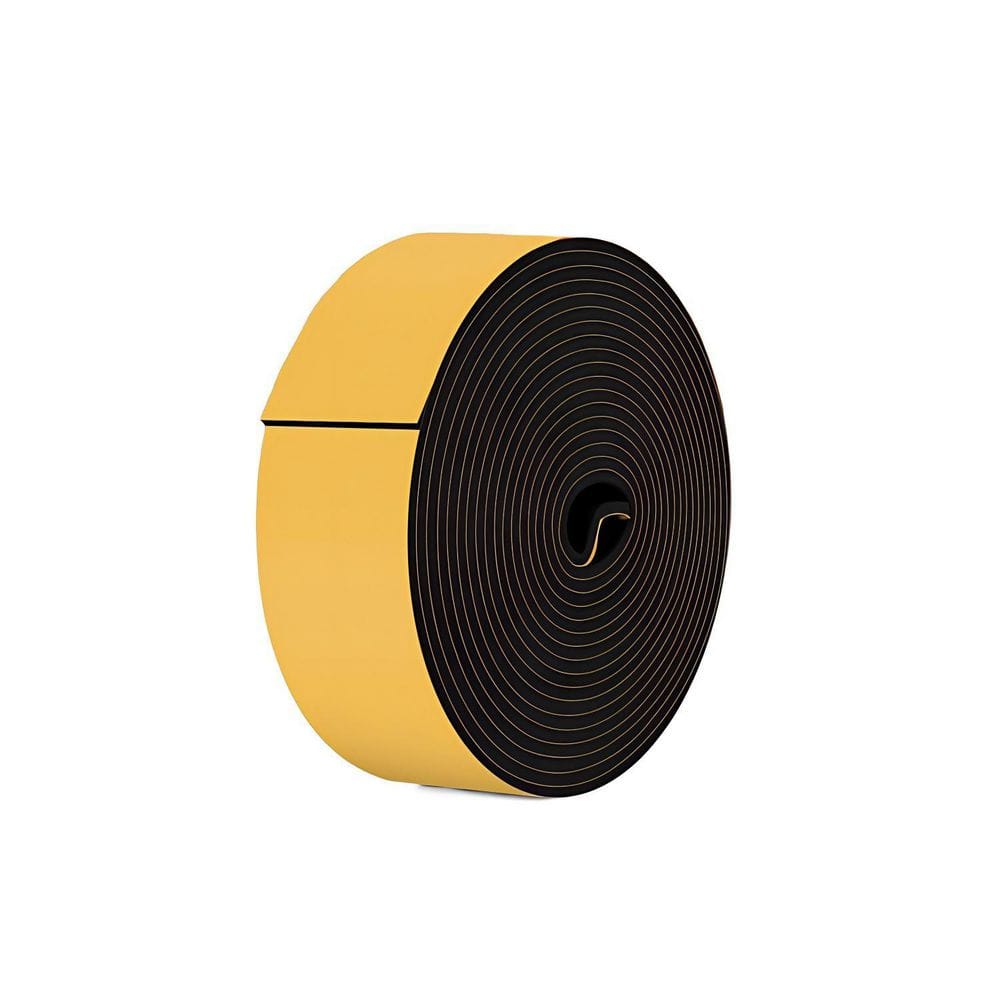 6 in. x 16.5 ft. Pipe Insulation Tape, Self Adhesive Pipe Wrap Insulation Foam Tape for HVAC, AC Line Insulation price history on PriceWatchPro