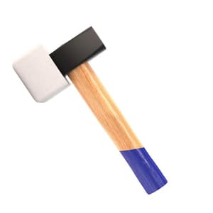 4 lb. Rubber Face Paver Sledge with 8-1/2 in. Wood Handle
