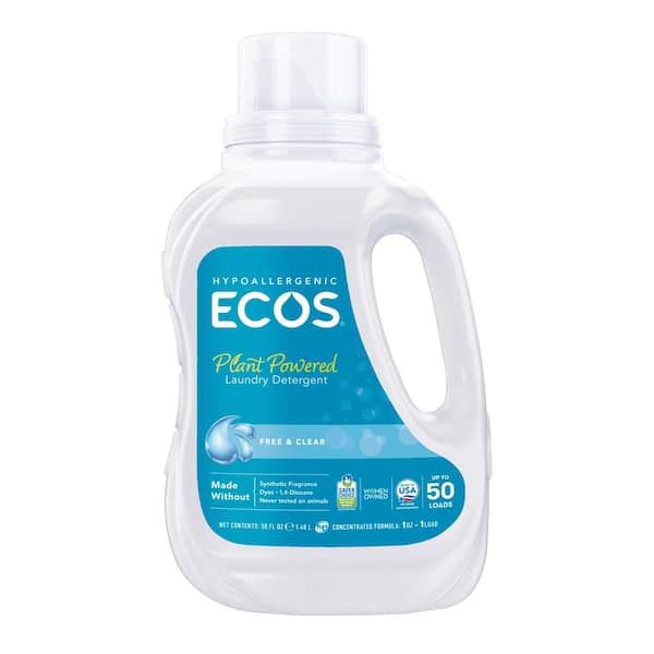 ECOS 50 oz. Free and Clear Liquid Laundry Detergent
