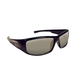 Flying Fisherman Cali Polarized Sunglasses Black Frame with Smoke Lens  Bifocal Reader 250 7305BS-250 - The Home Depot