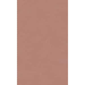 Dusty Coral Simple Plain Printed Non-Woven Non-Pasted Textured Wallpaper 57 sq. ft.