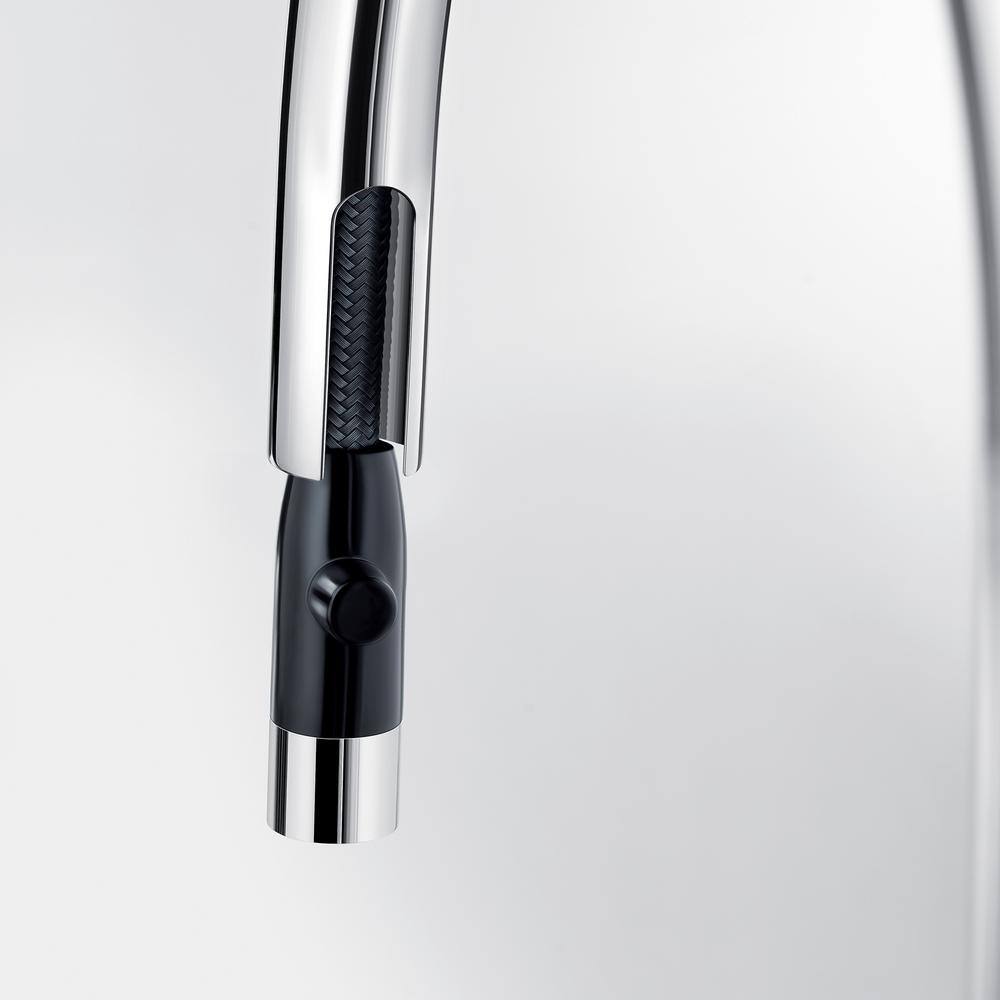 Classic Steel Pull-Down Spray Kitchen Faucet