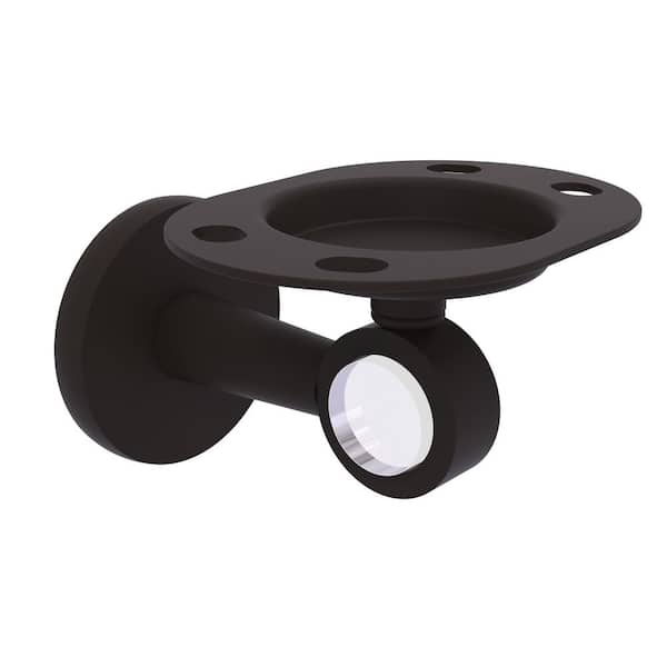 Allied Brass Clearview Tumbler and Toothbrush Holder in Oil Rubbed Bronze