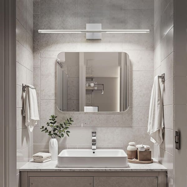 2-Light Nickel Dimmable Timing LED Wall Sconce with Remote Control, Wireless Installation, USB Charging (2-Pack)