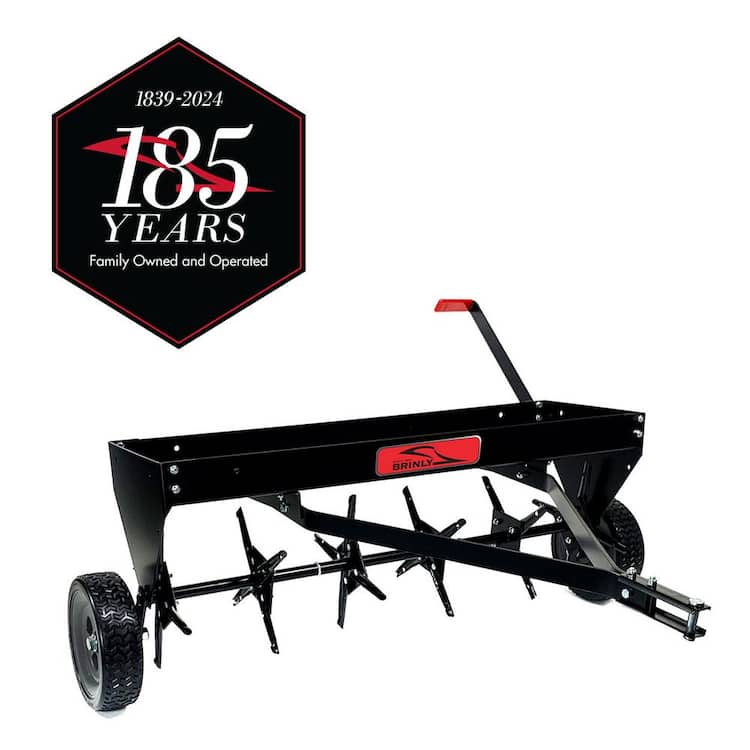 Brinly-Hardy 40 in. Tow-Behind Plug Aerator for Lawn Tractors and Zero-Turn Mowers