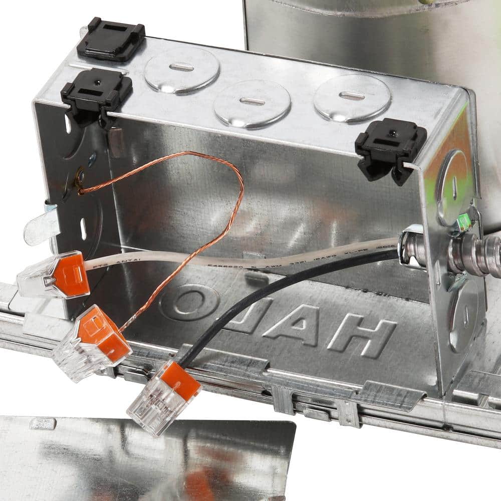 5-Inch Brushed Nickel Airtight New Construction Housing