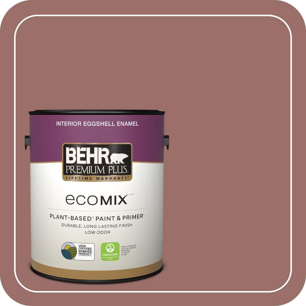 1 gal. #170F-6 Gentle Doe Eggshell Enamel EcoMix Plant-Based Interior Paint & Primer price history on PriceWatchPro