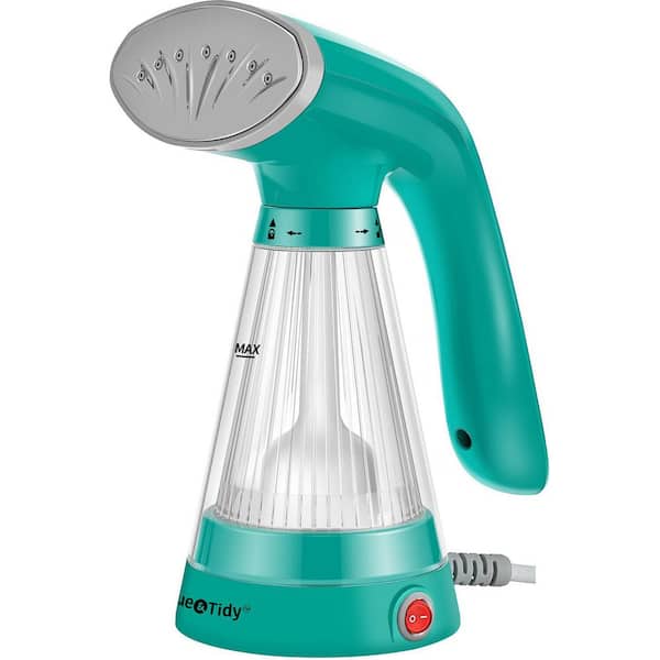 True & Tidy Tidy Steam Handheld Clothes Steamer in Teal