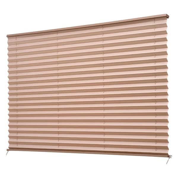 RV Blinds, Cappuccino Smooth Abstract 62 in. W x 32 in. L Back Tab Indoor Blackout Curtain Single Panel, 2025 Update
