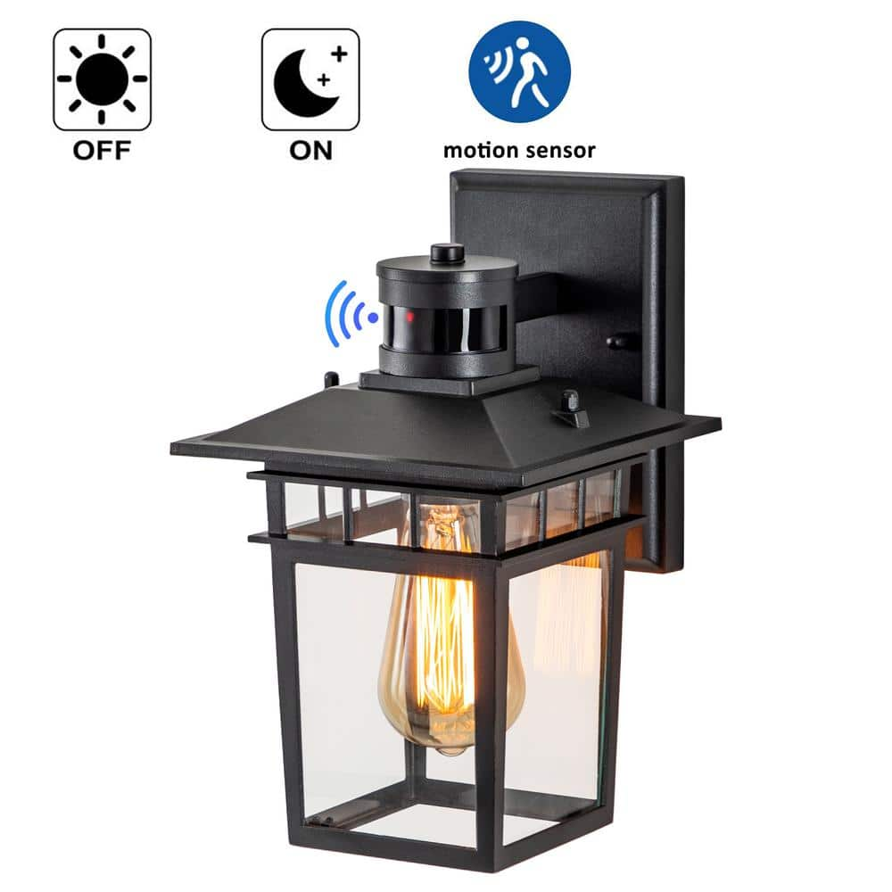 Flame Lantern - Water Glass - Photocell & Motion Sensor - BZ