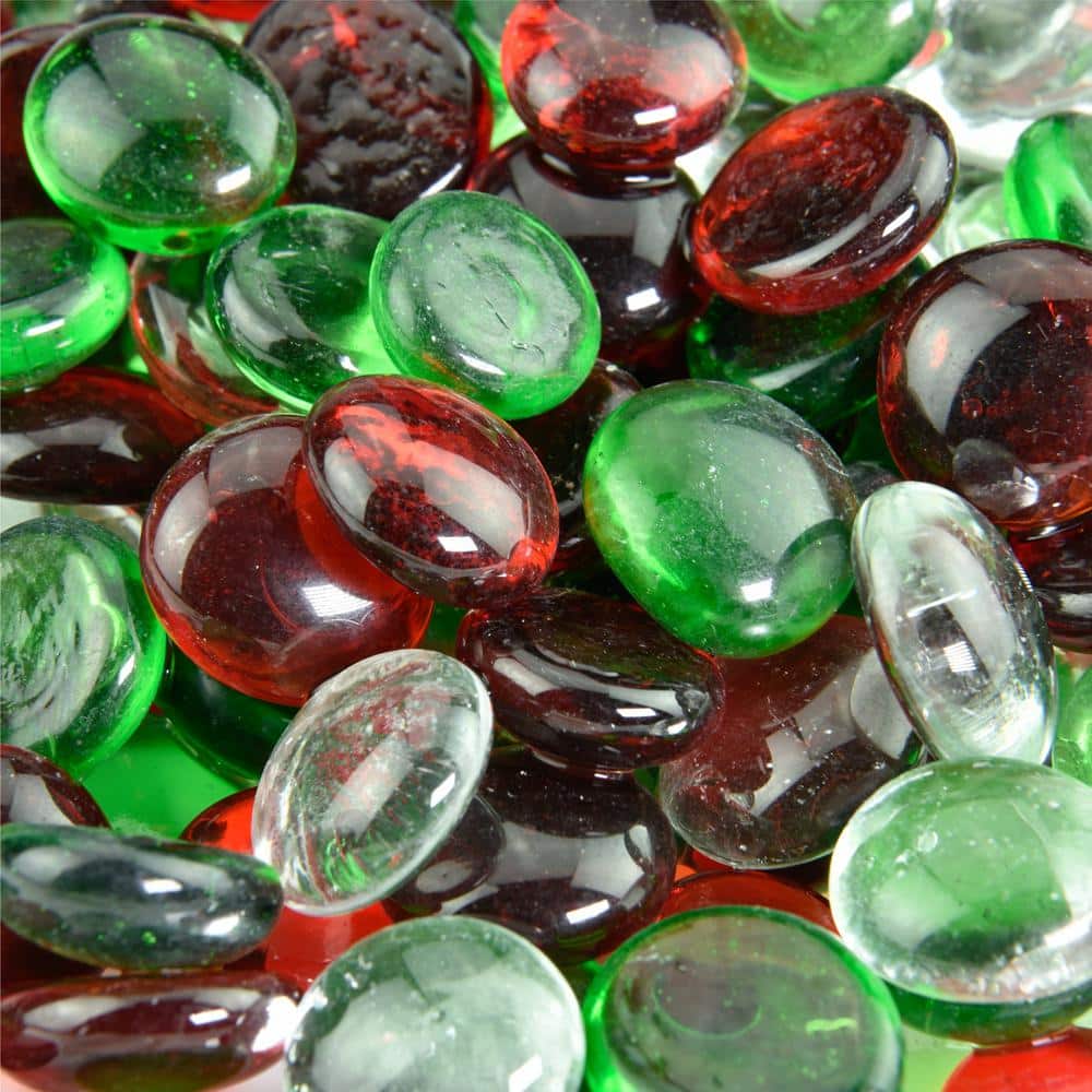 Blended Fire Glass Beads, Fire Pit Gems