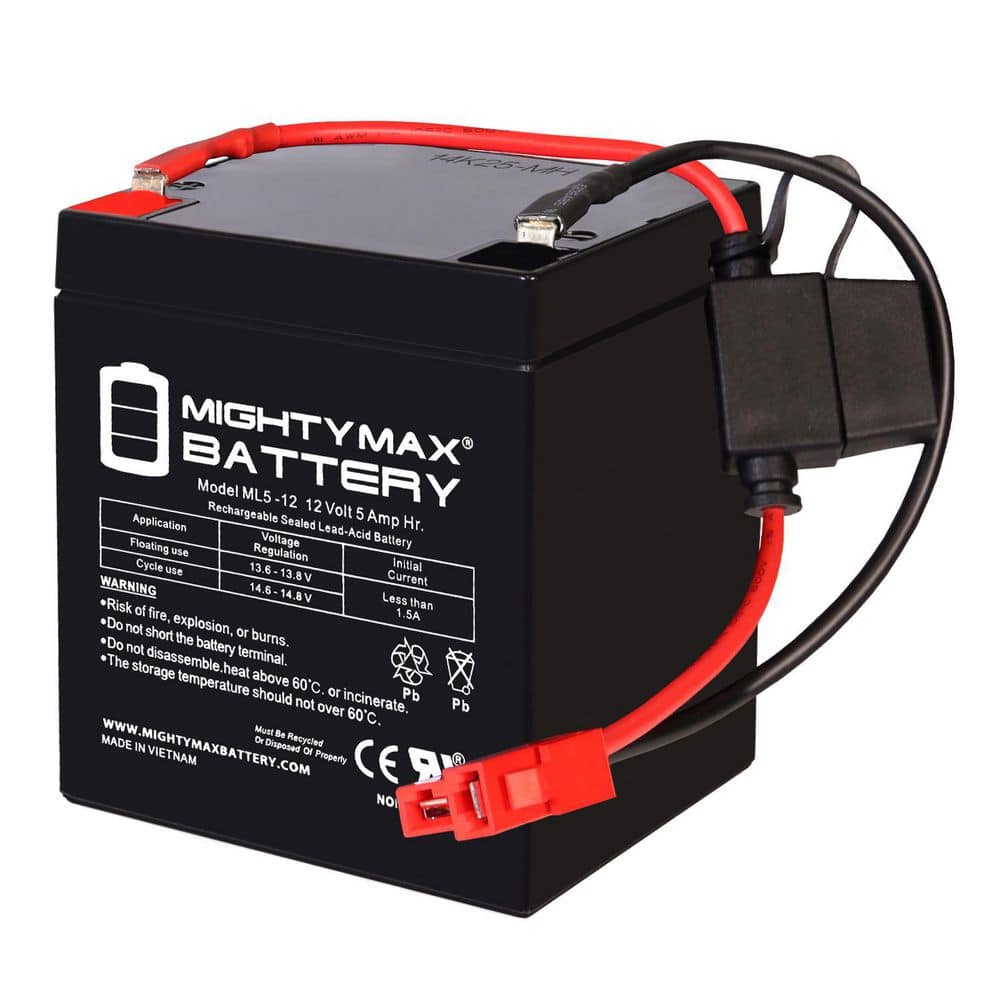 12-volt 5Ah SLA F1 Replacement Battery Compatible With Licensed Mercedes-Benz CLS 350 Ride On Car price history on PriceWatchPro