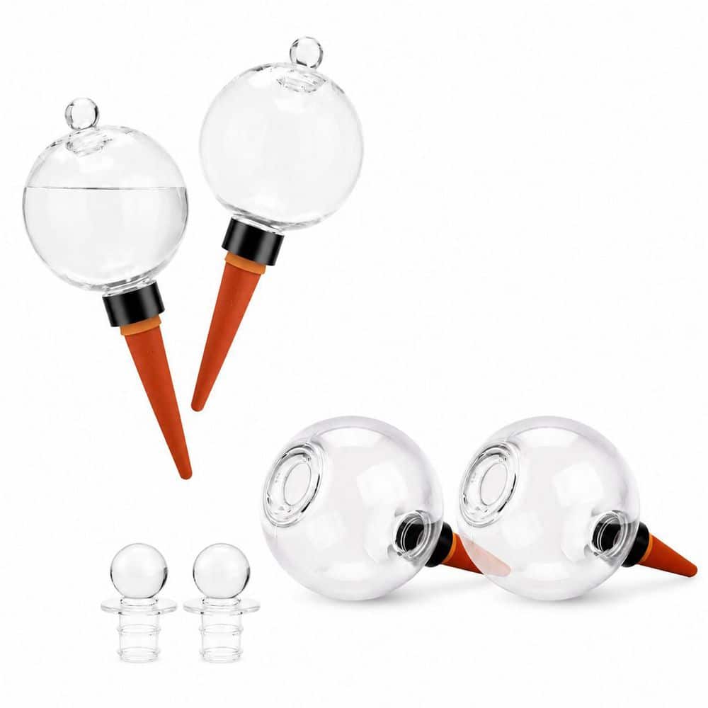 6.5 in. 19 oz Extra Large Self Watering Globes with Terracotta Spikes, Slow Release Bulb Planter Insert, 4 Pack price history on PriceWatchPro