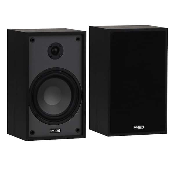 Classic B65 6.5 in. Woofer 75 Watt Black Bookshelf Surround Sound Speaker Set, 2 Count