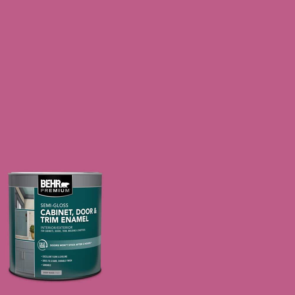 1 qt. #P120-5 Beauty Queen Semi-Gloss Enamel Interior/Exterior Cabinet, Door & Trim Paint price history on PriceWatchPro