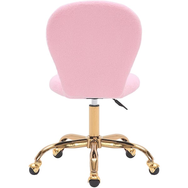 Kids fur desk chair hot sale