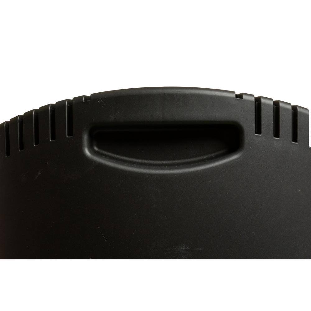 Black Infrared Quartz Electric Tower Heater with Thermostat