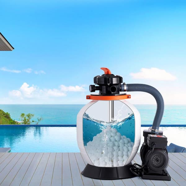 Pool Filter Balls for Sand Filter 4.6 lbs. Filter Balls Replace Pool Filter Sand Reusable Polyester Fiber Filter Balls