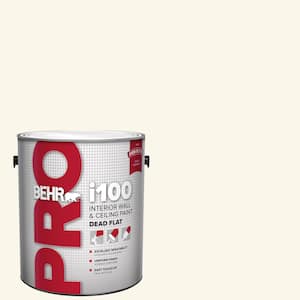 1 gal. #OR-W15 Sleek White Dead Flat Interior Paint