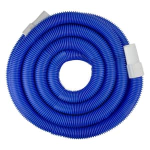 18 ft. x 1.25 in. Blow-Mold PE In-Ground Swimming Pool Vacuum Hose with Swivel Cuff