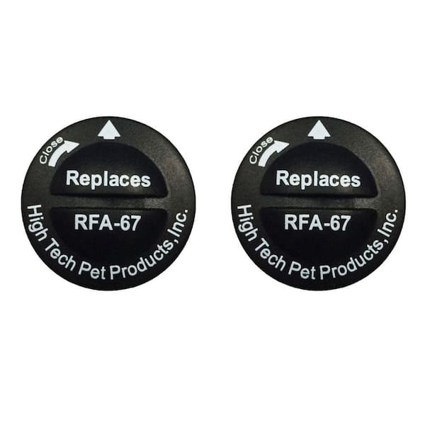 High Tech Pet PetSafe Compatible RFA-67 6-Volt Replacement Battery (2-Pack)