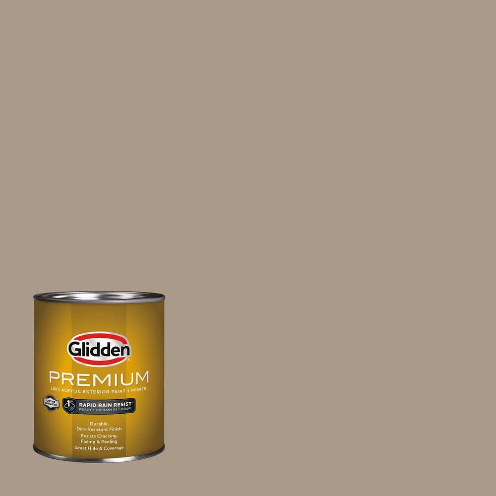 Glidden Premium 1-qt. PPG1021-4 Diversion Flat Exterior Latex