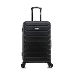 Trend 24 in. Black Lightweight Hardside Spinner Suitcase
