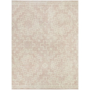 Vincenzo Pink 5 ft. 3 in. x 7 ft. Moroccan Area Rug