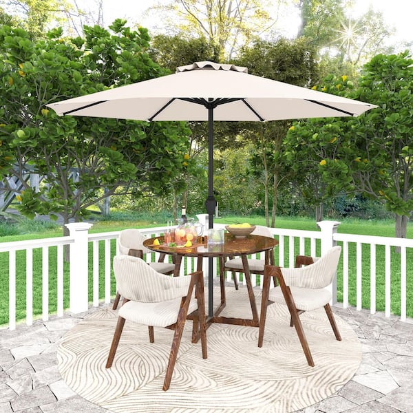 abba patio 11 foot offset cantilever patio hanging umbrella Vienna 10 x 10 Feet Offset Cantilever Umbrella Red