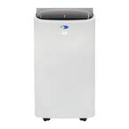 14,000 BTU Dual Hose Portable Air Conditioner and Heater with HEPA and Activated Carbon Filter
