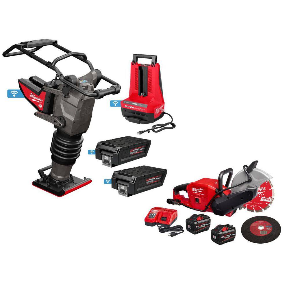 MX FUEL 70 KG Rammer Kit with (2) MX FUEL FORGE HD12. 0 Batteries and (1) MX FUEL Super Charger, & Cut Off Saw Kit price history on PriceWatchPro