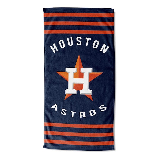 THE NORTHWEST GROUP Astros Stripes Multi Colored Beach Towel