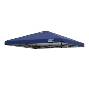 Dark Blue 10 ft. x 10 ft. Pop Up Canopy Tent Top Replacement Cover Roof, Patio Sunshade with Air Vent (Top Only)