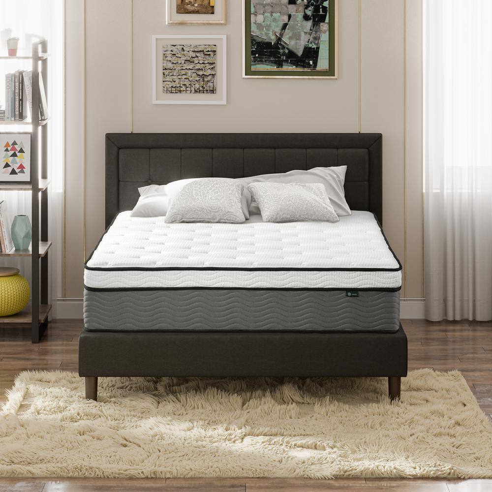 Eurotop Full-Size Hybrid Mattress with Comfort Foam and Innerspring