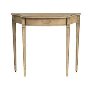 Chester 36 in. x 32 in. H x 36 in. W x 12 in. D Beige Specialty Wood Console Table