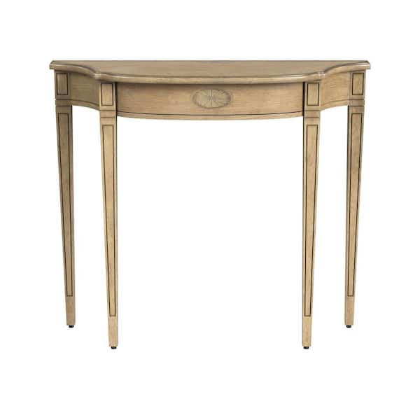 Butler Specialty Company Chester 36 in. x 32 in. H x 36 in. W x 12 in. D Beige Specialty Wood Console Table