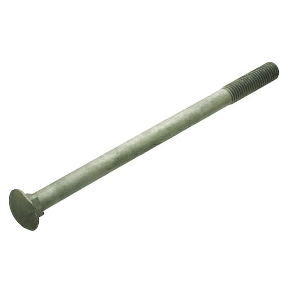 Everbilt 1/2 in. -13 tpi x 14 in. Galvanized Carriage Bolt