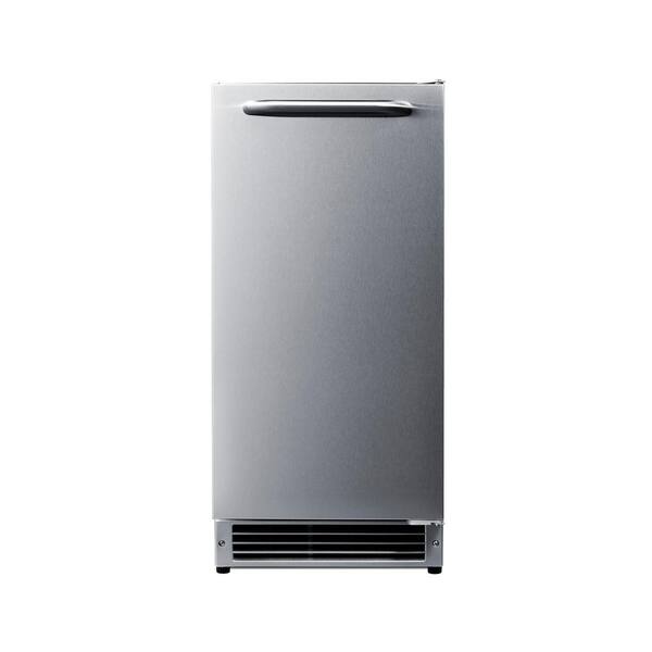 Summit  15 Inch Commercial Ice Maker with Built-In Pump, Standard