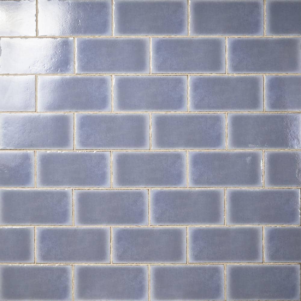 Winston Blue 6 in. x 12 in. Glazed Wall Porcelain Tile (10.76 sq. ft./Case) price history on PriceWatchPro