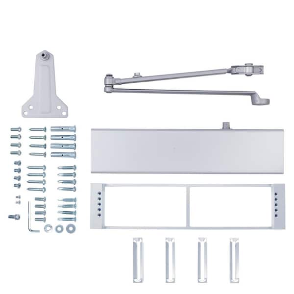 Heavy-Duty All-in-1 Aluminum Commercial Door Closer With Flex Plate