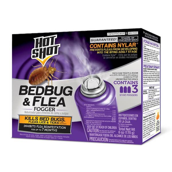2 oz. Bed Bug and Flea Killer Fogger (3-Count) (6-Pack)