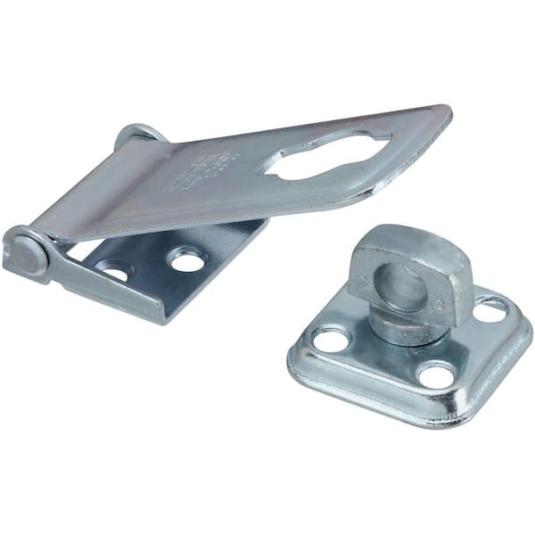 Stanley-National Hardware 3-1/2 in. Zinc Plate Latch Post Hasp