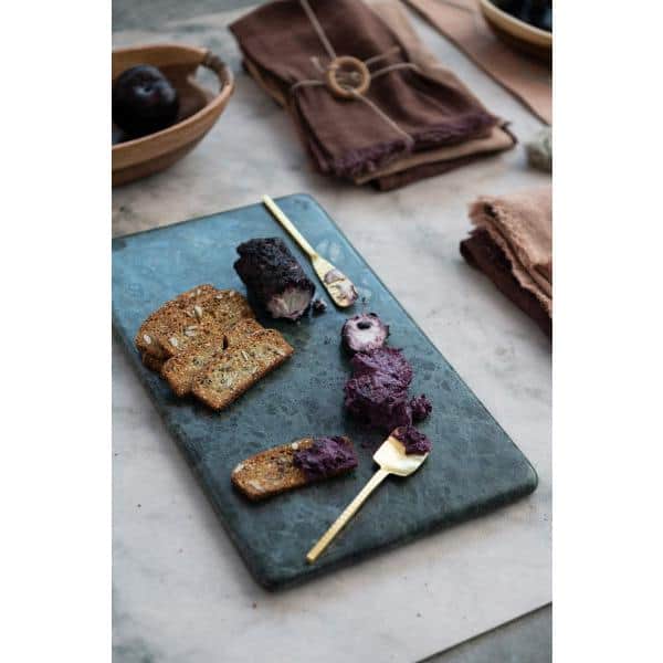 Green Rectangular Marble Cutting Board