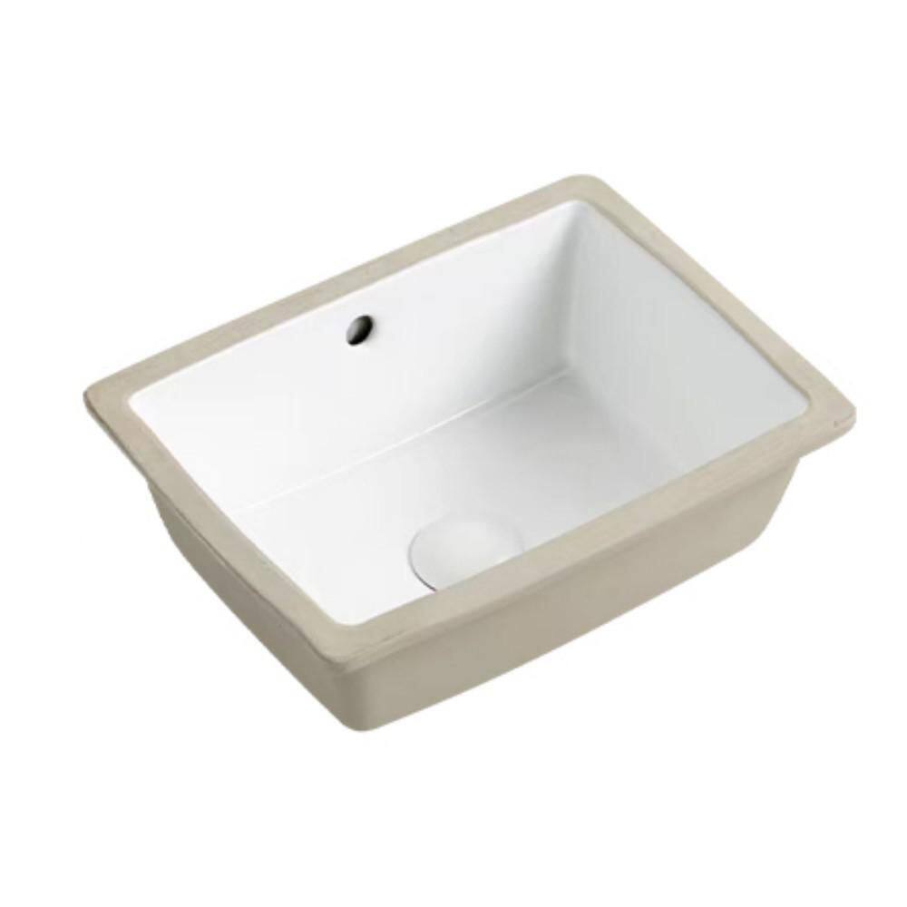 18.31 in. Drop-In/Undermount Single Bowl White Ceramic Kitchen Sink price history on PriceWatchPro