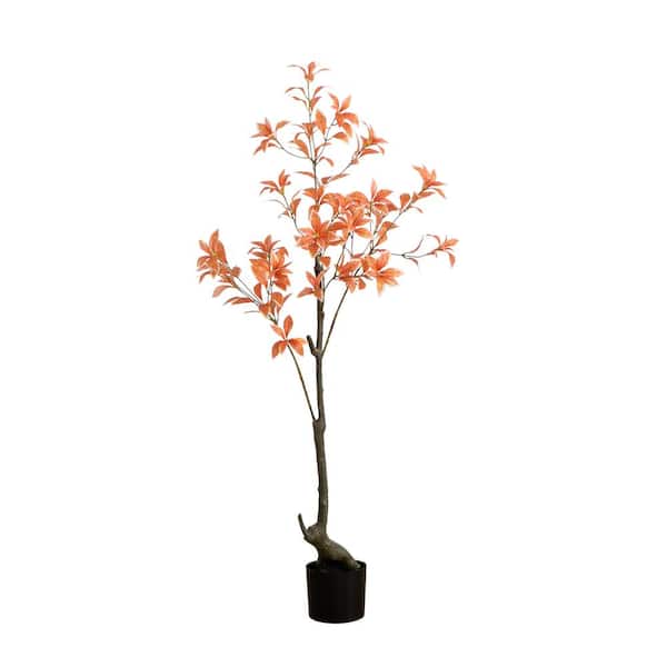 4.5 ft. Artificial Autumn Pieris Tree