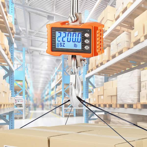 SKYSHALO Digital Crane Scale, 2200 lbs. /1000 kg, Industrial Heavy