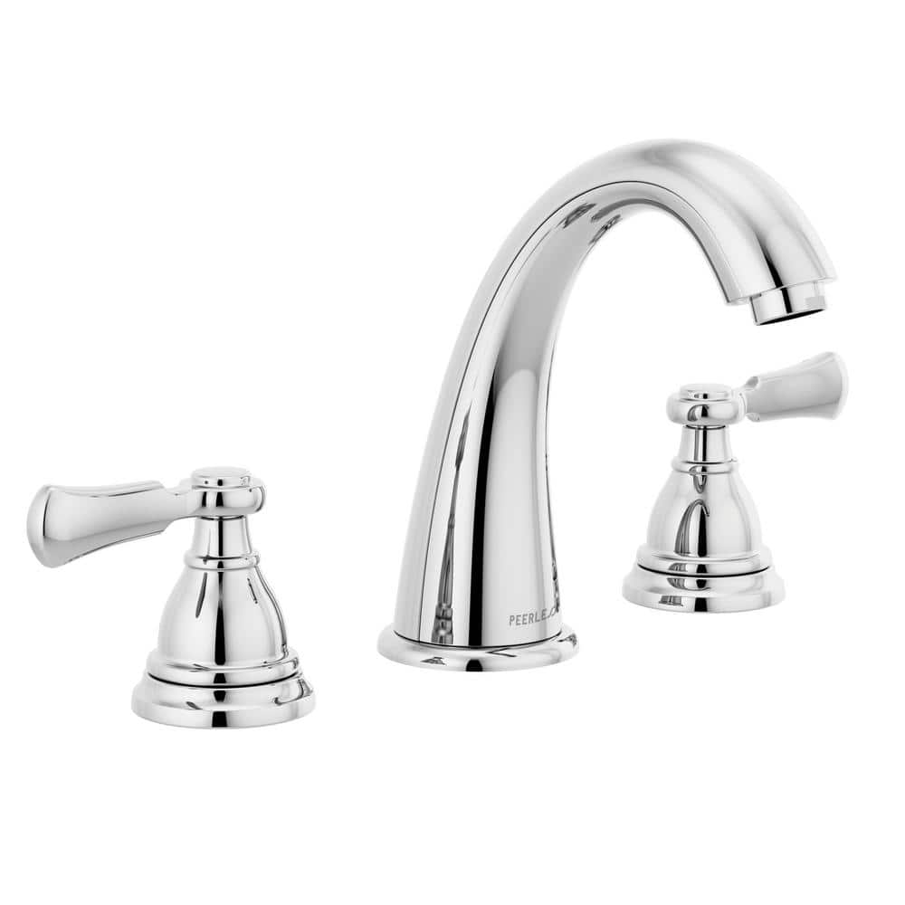 Elmhurst Chrome Widespread 2-Handle Bathroom Faucet
