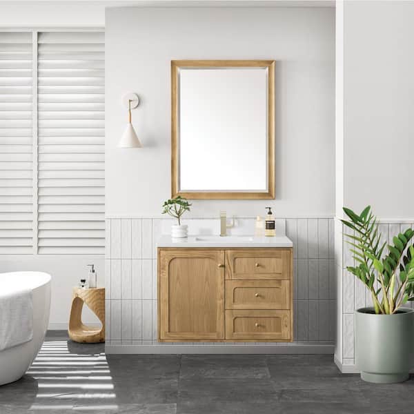 545-V30-1WZ Laurent 30" Single Basin Wood Vanity Set With
