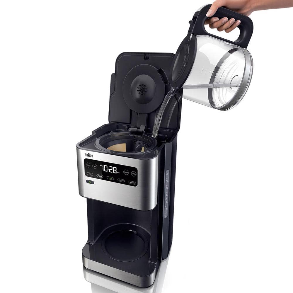 Braun 14-Cup Stainless Steel Programmable Coffee Maker